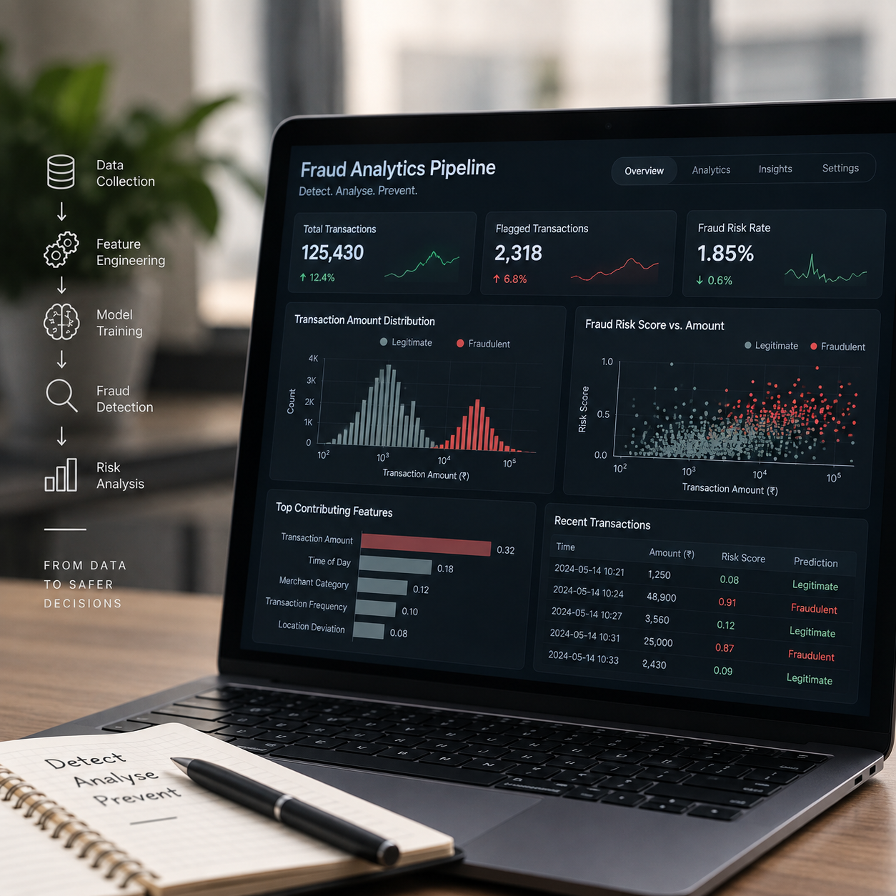 Fraud Analytics Pipeline